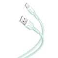 Miniatyrbild 1 av 2: XO USB-A Till USB-C Kabel 1m 2.1A NB212 - Grön