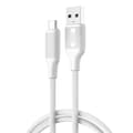 Miniatyrbild 1 av 2: XO USB-A Till USB-C Kabel 1m 3A NB265 - Vit