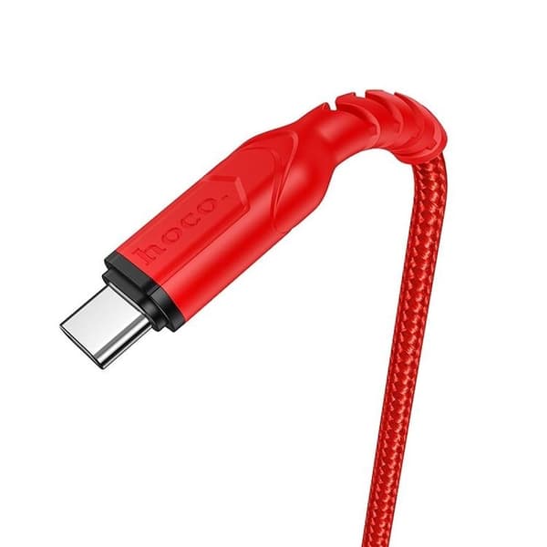 HOCO USB-A Till USB-C Kabel 1m 3A X59 - Röd