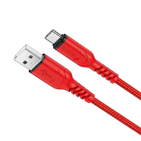 HOCO USB-A Till USB-C Kabel 1m 3A X59 - Röd