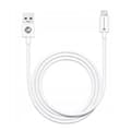 Miniatyrbild 1 av 4: Forcell USB A to Lightning Kabel 8-Pin 1A C316 TUBE - Vit