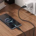 Miniatyrbild 5 av 6: HOCO USB Till USB-C 1m Kabel 3A X90 - Svart