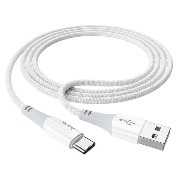 HOCO USB-A Till USB-C Kabel 1m 3A X70 - Vit