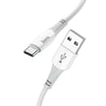 Miniatyrbild 1 av 4: HOCO USB-A Till USB-C Kabel 1m 3A X70 - Vit