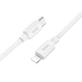 Miniatyrbild 1 av 5: HOCO USB-C till Lightning Kabel 20W 1m PD 2.4A X96 - Vit
