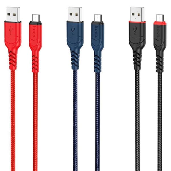 Hoco USB-A till Micro-USB 2.4A 3m Kabel X59 - Svart