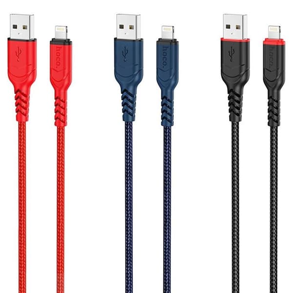 Hoco USB-A till Lightning 2.4A 3m Kabel X59 - Svart