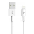 Miniatyrbild 1 av 3: Devia USB Till Lightning Kabel 1m 2.1A Smart EC080 - Vit