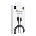 Miniatyrbild 2 av 2: WiWU Platinum Series Kabel Wi-C019 USB-A till Lightning 3A 1,2m black