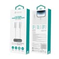 Miniatyrbild 2 av 2: Devia USB-C Till USB-C 60W 1m Kabel 3A Smart EC325 PD - Vit