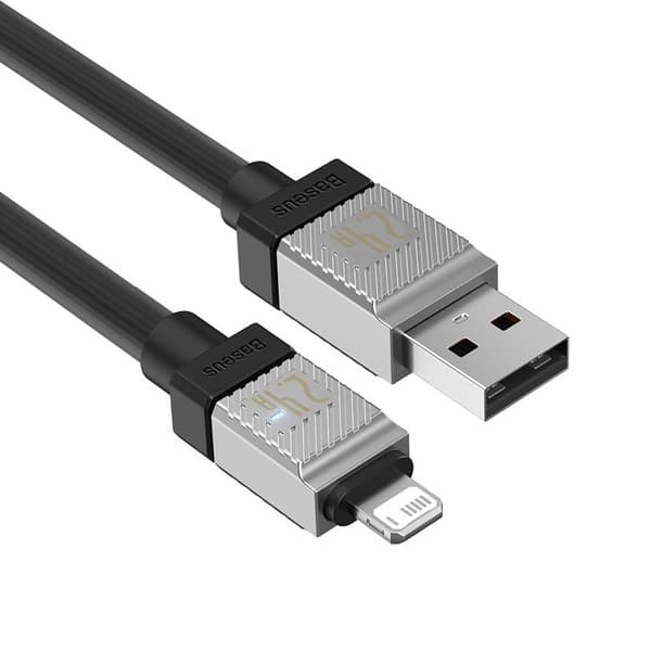 Baseus USB Till Lightning 1m Kabel 2.4A CoolPlay - Svart