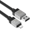 Miniatyrbild 5 av 7: Baseus USB Till Lightning 1m Kabel 2.4A CoolPlay - Svart