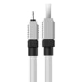 Miniatyrbild 4 av 7: Baseus USB Till Lightning 1m Kabel 2.4A CoolPlay - Vit