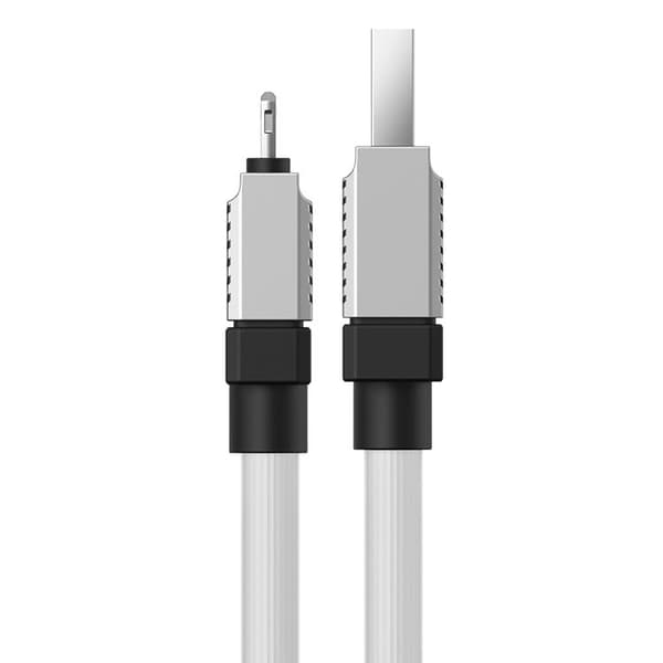 Baseus USB Till Lightning 1m Kabel 2.4A CoolPlay - Vit