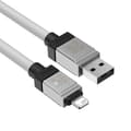 Miniatyrbild 5 av 7: Baseus USB Till Lightning 1m Kabel 2.4A CoolPlay - Vit
