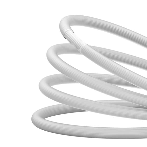 Baseus USB Till Lightning 1m Kabel 2.4A CoolPlay - Vit