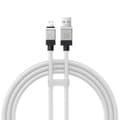 Miniatyrbild 1 av 7: Baseus USB Till Lightning 1m Kabel 2.4A CoolPlay - Vit