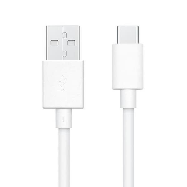 OPPO USB-A Till USB-C 3A Kabel 1m Bulk - Vit