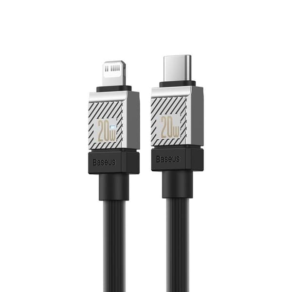 Baseus USB-C Till Lightning Kabel 20W 1m CoolPlay - Svart