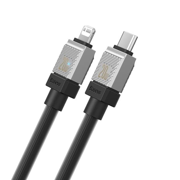 Baseus USB-C Till Lightning Kabel 20W 1m CoolPlay - Svart