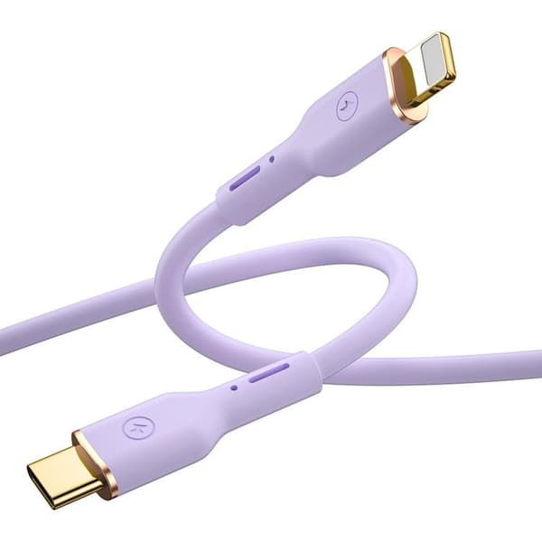 WIWU USB-C till Lightning kabel 30W 1.2m YQ01 - Lila