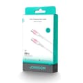 Miniatyrbild 10 av 10: Joyroom S-A42 USB-C - USB-C 60W 1.2m Kabel Crystal-Clear Series - Vit