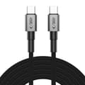 Miniatyrbild 1 av 6: Tech-Protect USB-C Till USB-C kabel Ultraboost 300CM 60W - Grå