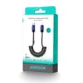 Miniatyrbild 8 av 8: Joyroom S-A43 USB-C - Lightning 30W Kabel 1.5m Spiral Crystal Clear
