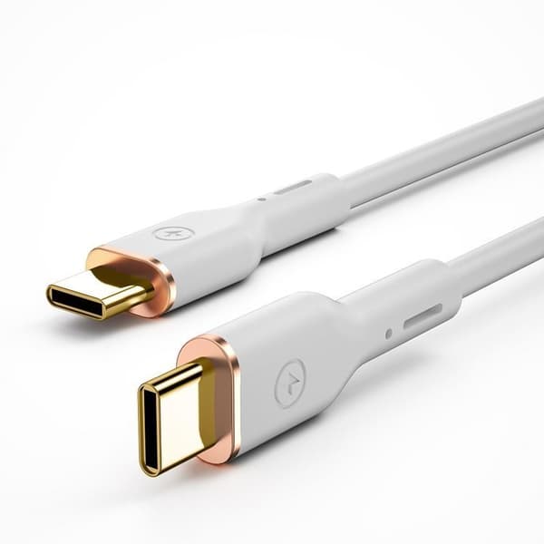 WIWU USB-C Till USB-C 100W Kabel 1.2m YQ02 - Vit