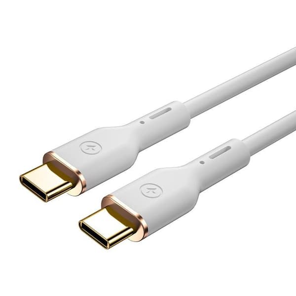 WIWU USB-C Till USB-C 100W Kabel 1.2m YQ02 - Vit