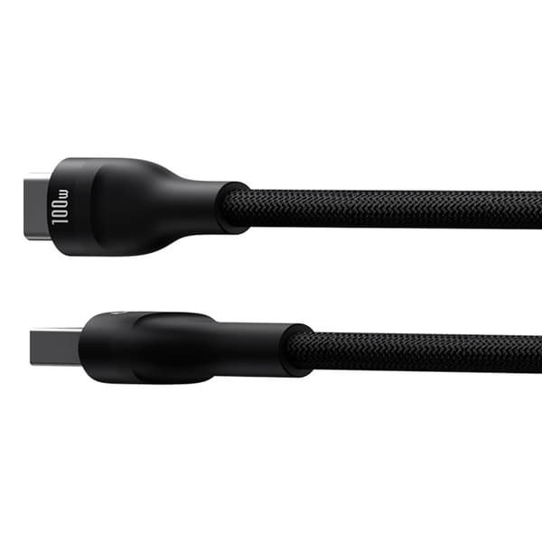 Baseus USB-C till USB-A kabel Flash 2 100W 2m- Svart