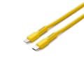 Miniatyrbild 2 av 3: Colorum USB-C till Lightning Kabel 1.8m 2.4A - Gul