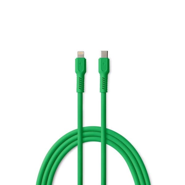 Colorum USB-C till Lightning Kabel 1.8m 2.4A - Grön