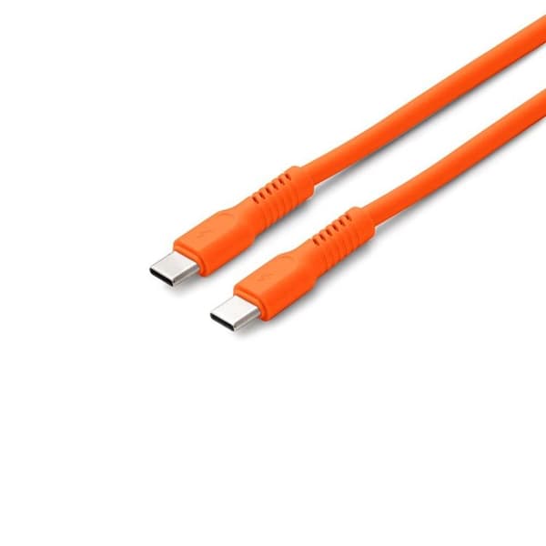 Colorum USB-C till USB-C Kabel 1.8m 3A - Orange