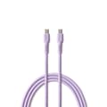 Miniatyrbild 1 av 3: Colorum USB-C till USB-C Kabel 1.8m 3A - Lavendel