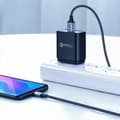 Miniatyrbild 3 av 7: Ugreen USB-C till USB-A kabel Snabbladdning 0,5m 3A - Grå