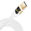 Miniatyrbild 4 av 6: 3mK USB-C till USB-C kabel 100W 2m HyperSilikon - Vit