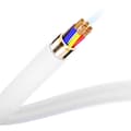 Miniatyrbild 5 av 6: 3mK USB-C till USB-C kabel 100W 2m HyperSilikon - Vit