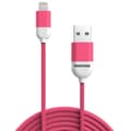 Miniatyrbild 1 av 3: Pantone USB/Lightning 1.5m Kabel MFi 2.4A PT-LCS001-5 184C
