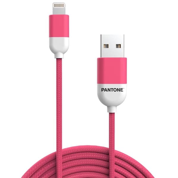 Pantone USB/Lightning 1.5m Kabel MFi 2.4A PT-LCS001-5 184C