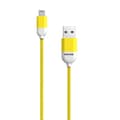 Miniatyrbild 2 av 3: Pantone USB/Lightning 1.5m Kabel MFi 2.4A PT-LCS001-5 102C Gul
