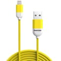 Miniatyrbild 1 av 3: Pantone USB/Lightning 1.5m Kabel MFi 2.4A PT-LCS001-5 102C Gul