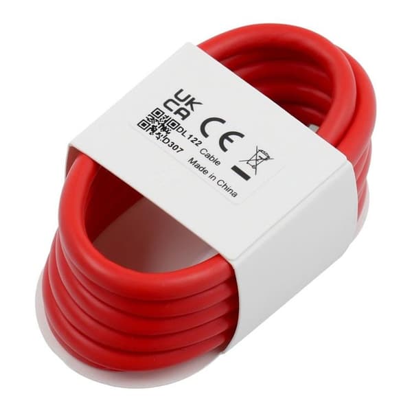 OPPO USB-C Till USB-C 10A Kabel 1m Bulk - Röd