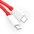 Miniatyrbild 1 av 3: OPPO USB-C Till USB-C 10A Kabel 1m Bulk - Röd