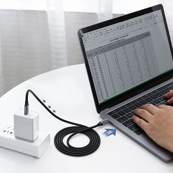 Ugreen USB-C 3.1 Till USB-C 3.1 Kabel 1.5m - Grå