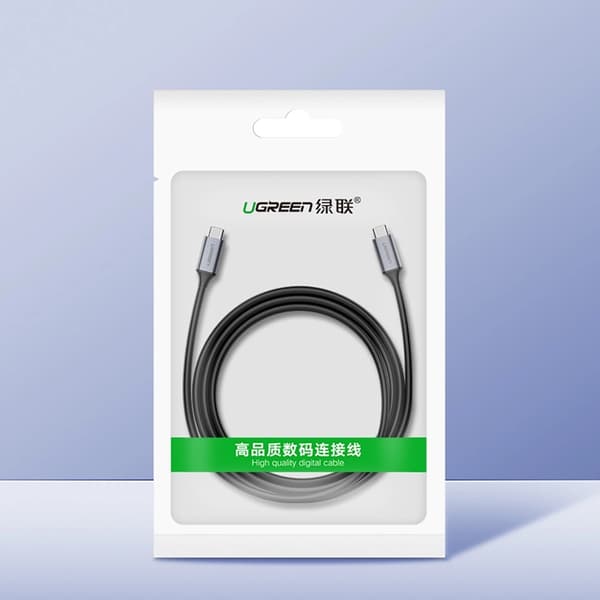 Ugreen USB-C 3.1 Till USB-C 3.1 Kabel 1.5m - Grå