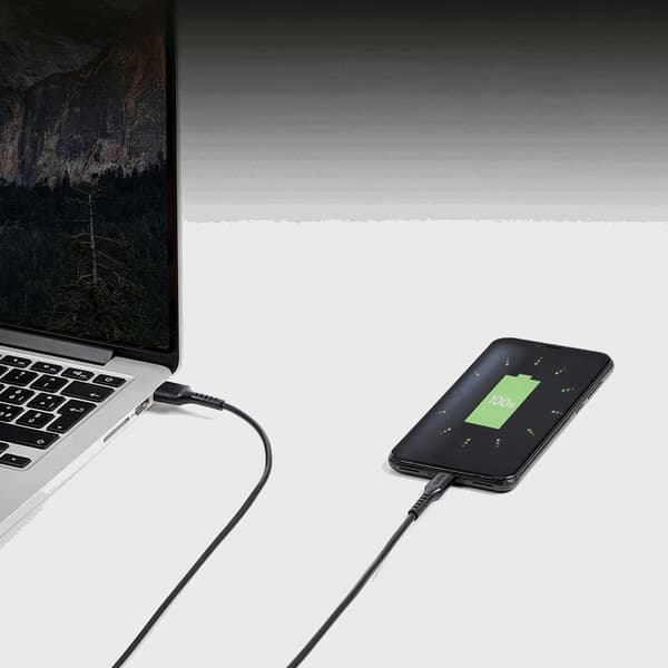 SBS USB-A - Micro-USB Kabel 2m - Svart