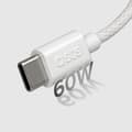 Miniatyrbild 2 av 10: SBS USB-C - USB-C Kabel 1.5m 60W Braided - Vit