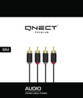 Miniatyrbillede 3 af 3: QNECT Phono 2xRCA han - 2xRCA han, 10m