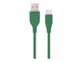 Miniatyrbilde 1 av 5: Cablexpert Premium - USB-kabel - USB (hann) til 24 pin USB-C (hann) - USB 2.0 - 2.1 A - 1.5 m - data & charge, formstøpt - midnattgrønn